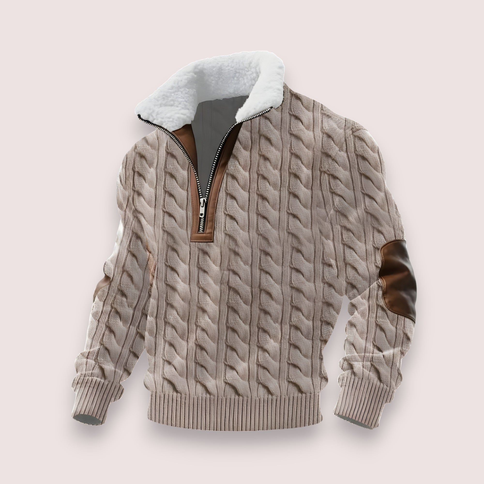 Pull à col roulé Russie / S